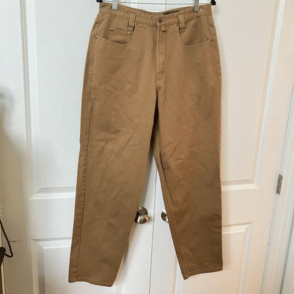 Vintage Eddie Bauer women’s brown high waisted jeans - 12